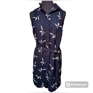 Ann Taylor Factory size 6P petite button down shirt dress